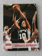 1993-94 SKYBOX BASKETBALL CARD #405 DENNIS RODMAN SAN ANTONIO SPURS EX APR241