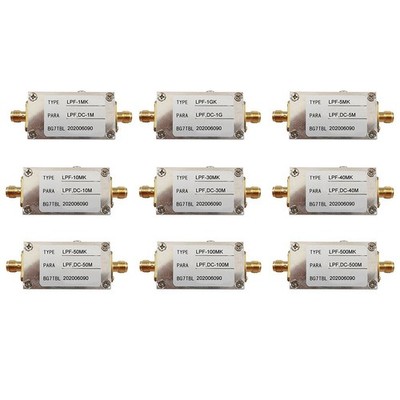 1M 1G RF Tiefpassfilter LPF Filtermodul mit vernickelter Schnittstelle