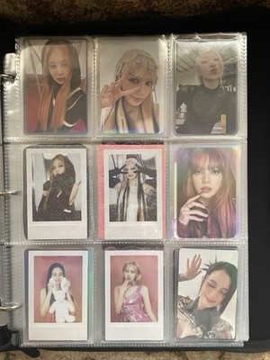 Blackpink SET OFFICIAL RARE Born pink + POB Lisa Rosè Jennie Jisoo