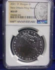 2021-O Privy Morgan Silver Dollar NGC MS 69