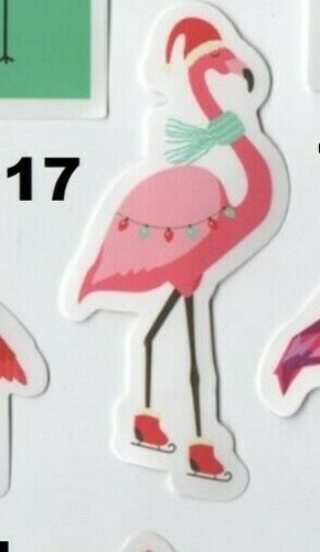 FLAMINGO Sticker: 50+ styles BIRDS pink SCRAPBOOK Collectible TROPICAL beautiful - Picture 44 of 76