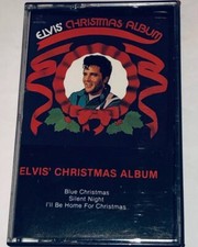 Elvis Presley Christmas Album Holiday Music Cassette 1P12