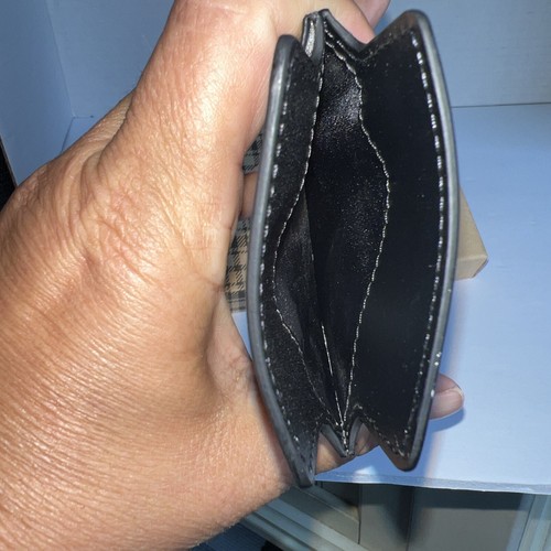 Boconi Bags & Leather iSheath Mobile Wallet Collin’s Calf Black W/Green Plaid - Picture 5 of 10