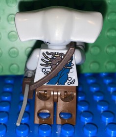 New Genuine LEGO Maccus Minifig Pirates of the Caribbean 4184 Black Pearl Rare