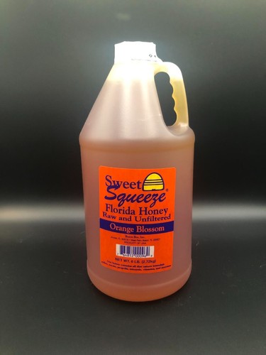 Buzzn Bee Raw Florida Honey, Raw and Unfiltered Orange Blossom, 6 Pounds - Picture 2 of 8