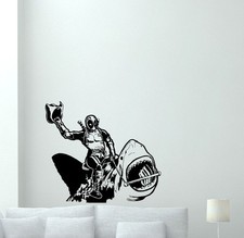 Deadpool Wall Decal Shark Superhero Vinyl Sticker Decor Comics Poster Art 264hor