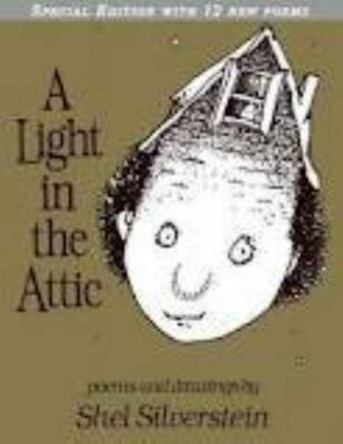 A Light in the Attic - 9780590134712, paperback, Shel Silverstein