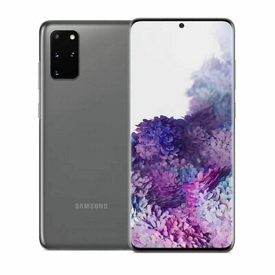 Samsung Galaxy S20 Plus 5G G986B/DS 128GB DUAL SIM Unlocked Grey phone Open Box