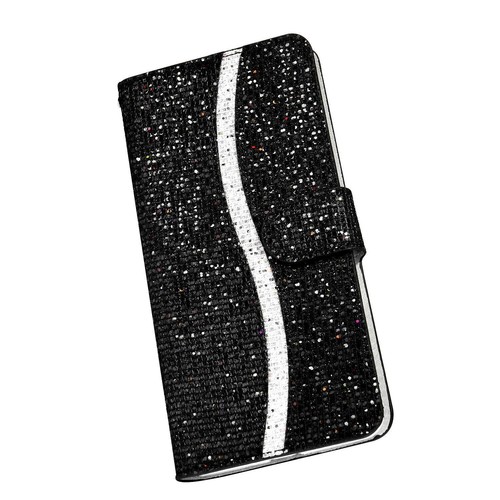 Glitter Wallet Phone Case For Samsung S10 S20 S21 S22 S23 S24 FE S25 A13 A16 A53 - 第 11/16 張圖片