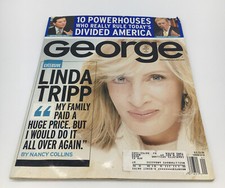 GEORGE MAGAZINE DECEMBER / JANUARY 2001 LINDA TRIPP