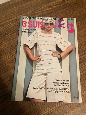 Vintage Back Issue of 3 Suisses Fashion Knits