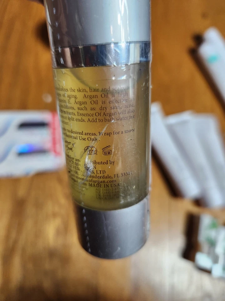 Essence Of Argan 100 % Organic Moroccan Argan Oil 1oz - 30ML - Image 4 of 4