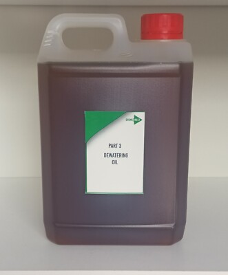 Dewatering Oil/Rust inhibitor 5L ideal for use with Chemical Blacking ...