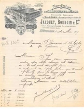 Facture.AM24512.Saint Etienne.1917.Jacquet Bourgin.Chaussures