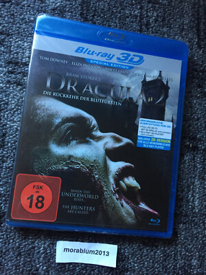 DRACULA 2 - DIE RÜCKKEHR DER BLUTFÜRSTEN - 3D + 2D Blu-ray - Tom Downey - NEU