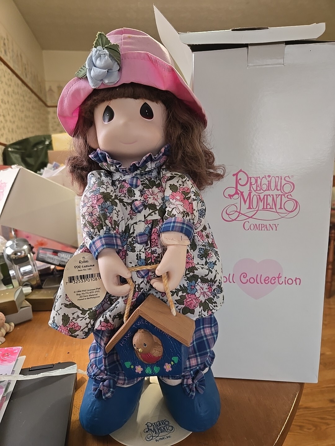 Robin - Precious Moments 16" Doll - 1994 PDR Exclusive 