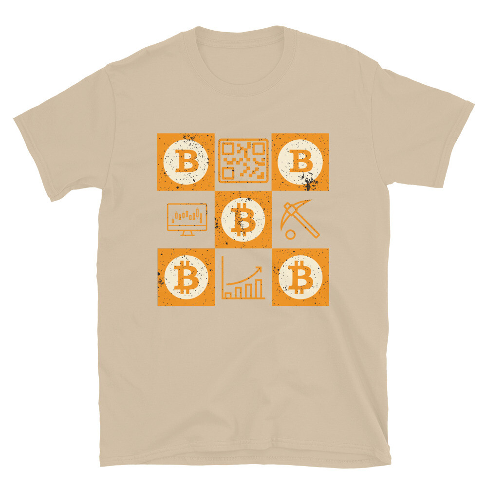 Bitcoin Soft Cotton Short-Sleeve Unisex T-Shirt