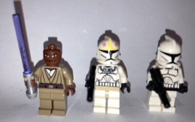 Lego Star Wars 8019 Republic Attack Shuttle 100% Complete Mace Windu Jedi Minifig