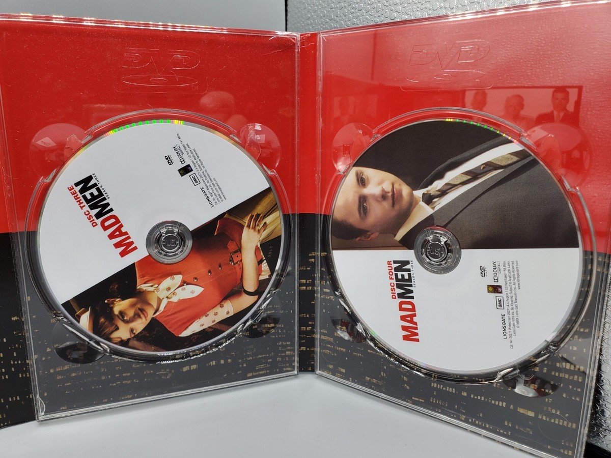 Mad Men Season 3 DVD Box Set Jon Hamm | eBay