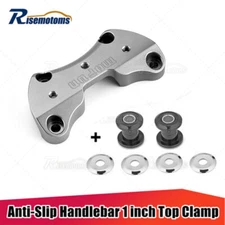 1'' Handlebar Top Clamp & Bushings For Harley Electra Street Glide Road King 97+
