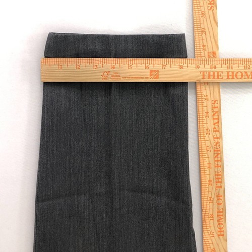 Jos. A. Bank Mens Dress Pants Gray Herringbone Pockets 100% Wool Pleated 34x29 - Picture 6 of 8