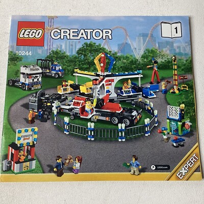 LEGO Creator Expert: Fairground Mixer (10244) Instruction Booklets