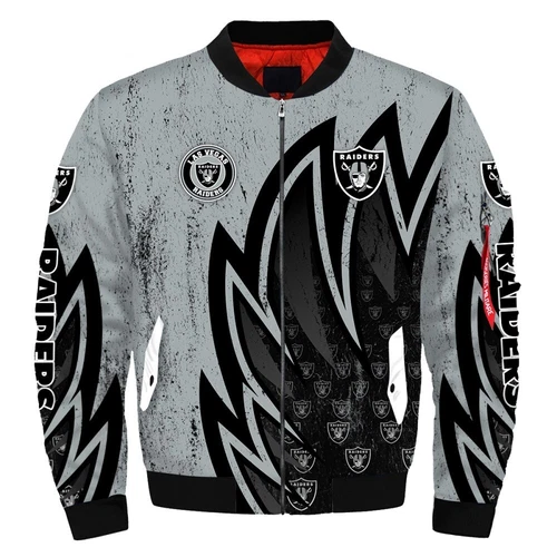 Las Vegas Raiders Men's Bomber Jacket