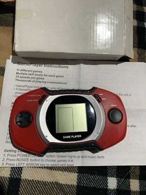 GamePlayer HAND HELD 11-GAME SMALL VIDEO PLAYER