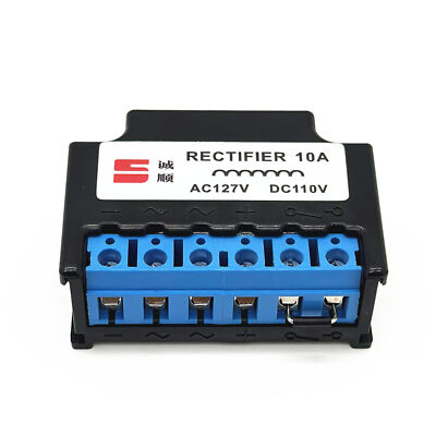 10A AC127V DC110V full wave Brake Braking Rectifier Power Module