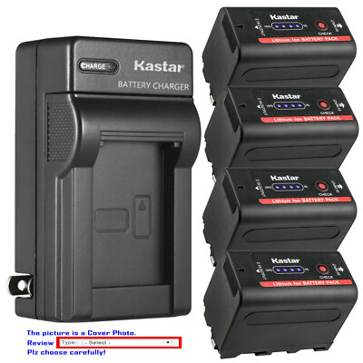 Kastar F780 Battery Wall Charger for Sony NP-F770 CCD-TRV36 CCD-TRV37 CCD-TRV4
