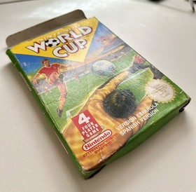 World Cup, Primera Version!!!  Nintendo Nes 8 Bits, Pal Espa&ntilde;a, Original
