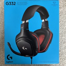 Logitech G332 Black/Red Gaming Headset for Xbox One, PlayStation 4 for sale  online | eBay