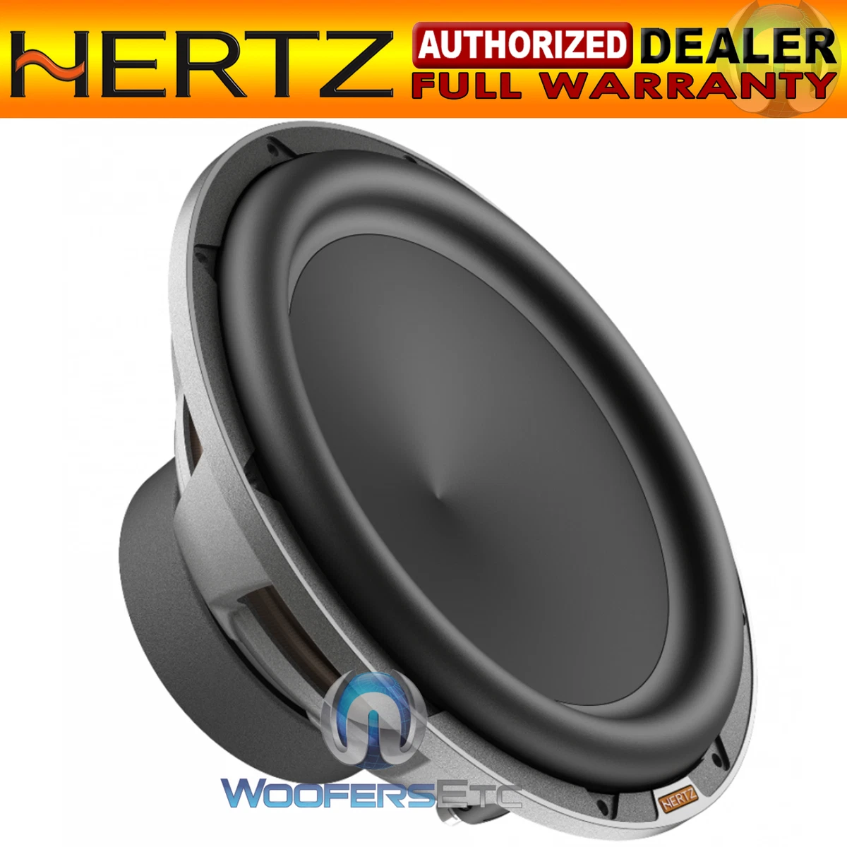 Hertz woofer with hot sale amplifier for car