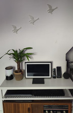 Hilda Ogden's Trio of Flying Ducks - Wall Hanging Ducks - Novelty - Classic Art?