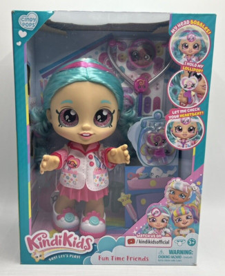 2019 Kindi Kids Fun Time Friends Dr. Cindy Pops 10'' Doll With Accessories