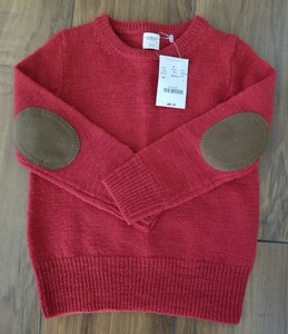 boys elbow patch sweater