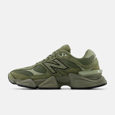 New Balance 9060 Dark Olivine Mens Green Sports Sneaker U9060ZGD