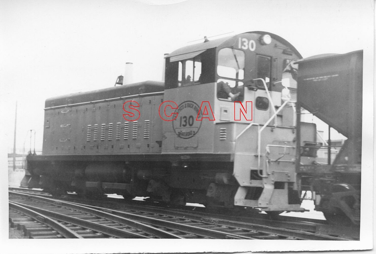 2H248 RP 1950s/60s PATAPSCO & BACK RIVERS RAILROAD LOCO #130