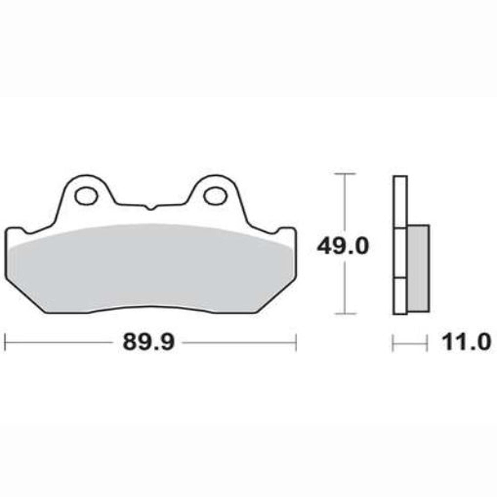EBC Bremsbeläge FA069 Vorne Für Honda CB, CMX, CX, GB, GL, VT, XL & Viele Mehr