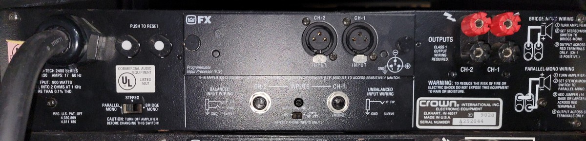 Crown Macro Tech 2400 | eBay