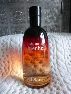Dior AQUA FAHRENHEIT eau de toilette Spray 4.2oz/125ml RARE Brand New