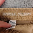 American Eagle Corduroy Pants Mens 30x32 (32x29 Actual) Brown Original Straight — photo 3