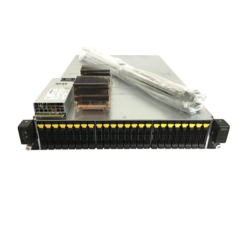 NEW CTO Barebones 2U 24 Bay SAS3  SFF Gigabyte Server R280-F20 Xeon 8x PCI-E - Image 2 of 4