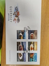 Guernsey  Stamps 2005 Gastronomy stamps set of 6 on FDC Js3