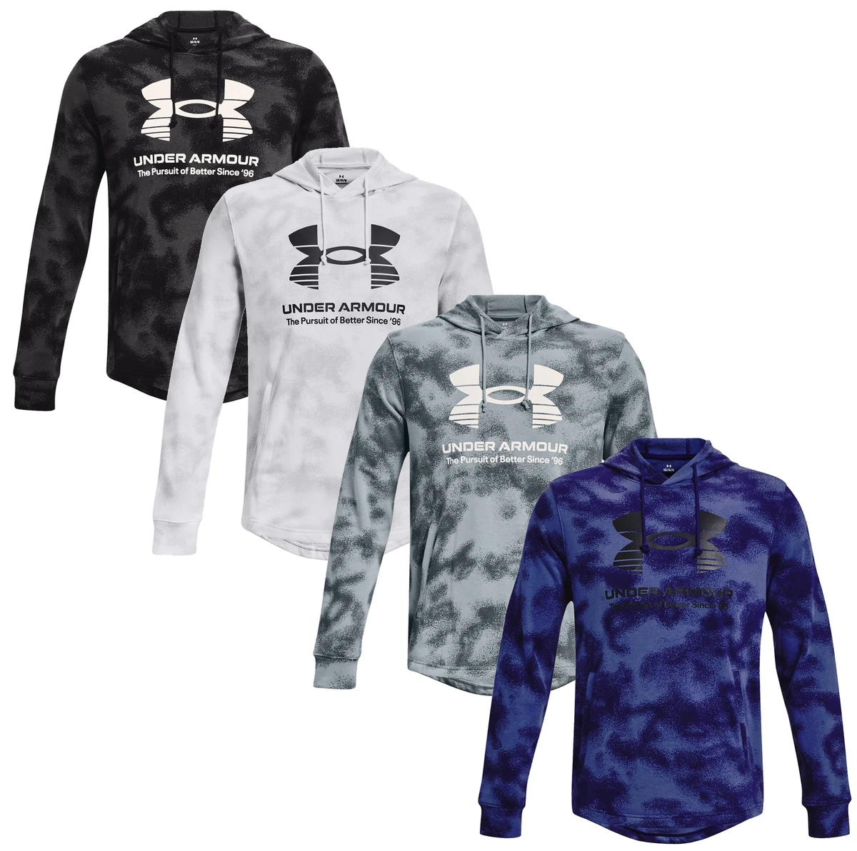 Under Armour Men's UA Rival Terry Hoodie Pullover 1377185 - New