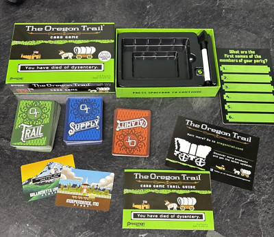 The Oregon Trail Card Game - Family Game Night Classic by Pressman 