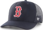 ‘47 Boston Red Sox Trucker Hat Adjustable Cap Mesh Back