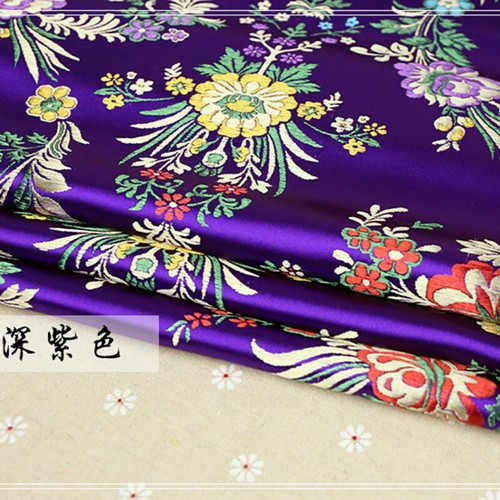 Chinese Ancient Silk Satin Brocade Cos Clothing Costume Dress Kimono Fabrics - Picture 21 of 24