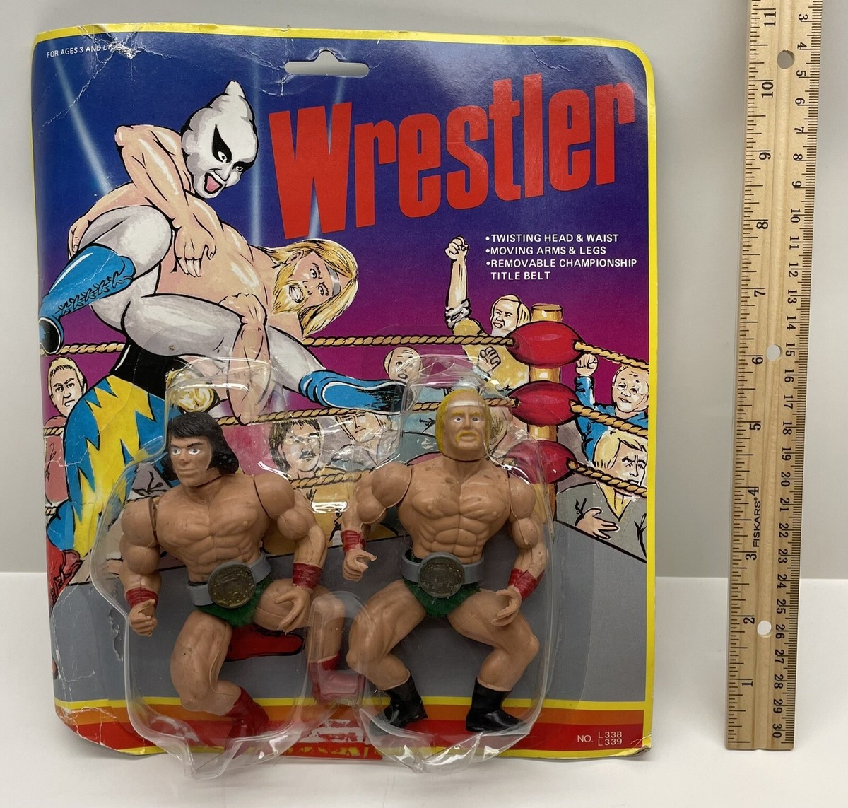 80'S VINTAGE WWF FIGURE WRESTLER CHAMPION MOTU KNOCK-OFF