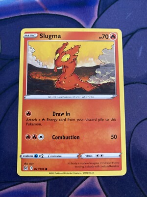 Pokemon TCG Lost Origin Slugma 021/196 | eBay